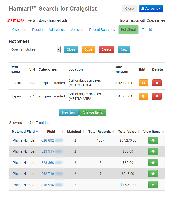 harmari-hot-sheet-helps-identify-multiple-stolen-items-on-craigslist