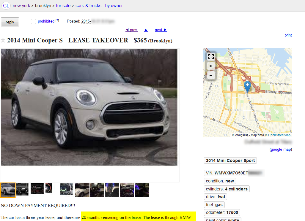 Cars For Sale By Owner Take Over Payments Car Sale and Rentals