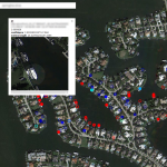 detect boats from satellite view using skycrawler